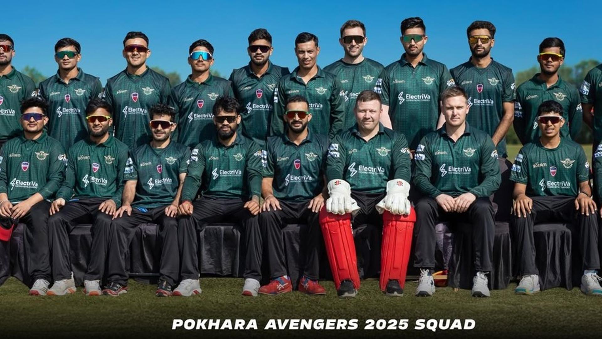 Pokhara Avengers squad 2025